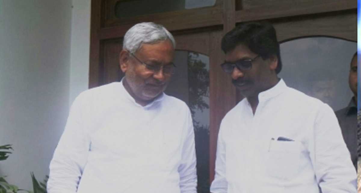 नीतीश कुमार आज रांची में हेमंत सोरेन से करेंगे मुलाकात